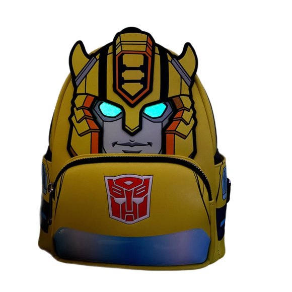 Hasbro Transformers Bumblebee Glow in the Dark Mini Backpack Officially Licensed Transformers Optimus Prime & Bumblebee  main image 4
